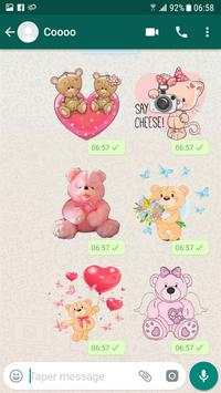 teddy sticker for whatsapp screenshot 3