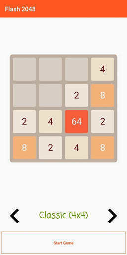 Flash 2048 Classic Puzzle: 2048 Lite - 2048 Game screenshot 3