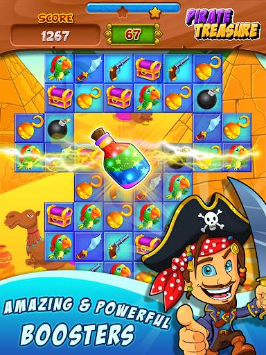 Pirate Treasure 💎 Match 3 Games screenshot 6