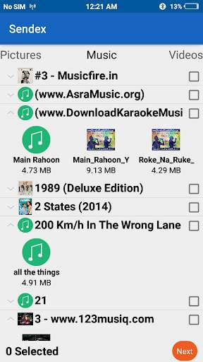Sendex - File Sharing скриншот 3