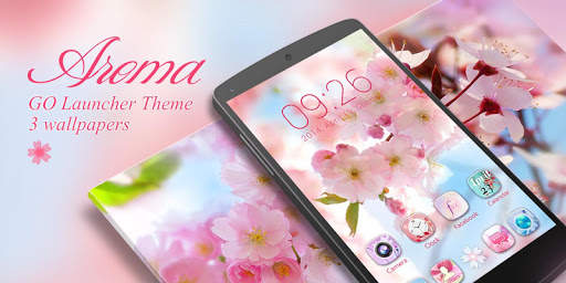 Aroma GO Launcher Theme screenshot 7