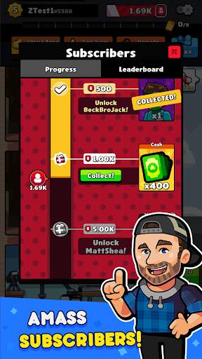 Idle Tuber - Become the world's biggest Influencer screenshot 2