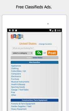 Geebo - Free Classifieds Ads screenshot 8