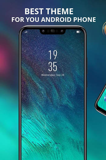 Colorful theme Galaxy A80 launcher hot HD screenshot 1