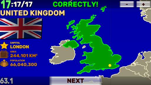 World Map Quiz: Coutries, Capi screenshot 11