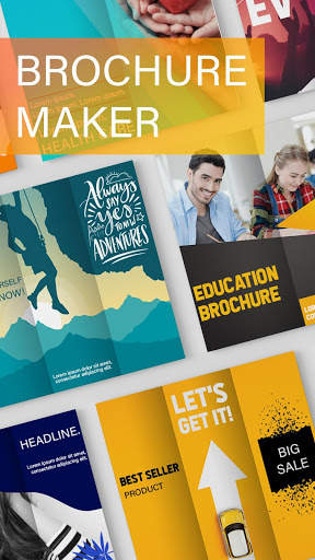 Brochure Maker - Pamphlet Designer & Flyer Creator screenshot 1