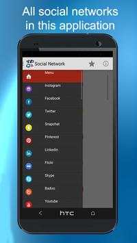 Social Networks Access screenshot 1