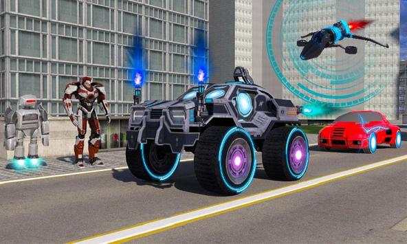 Modern Prado Car 2018: Futuristic City Drive screenshot 2