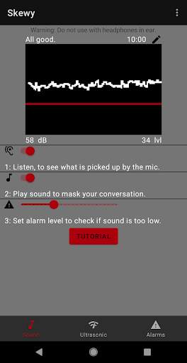 Skewy - anti eavesdropping screenshot 2