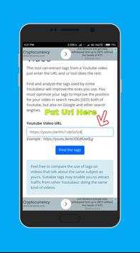 Youtube Tag Finder screenshot 3