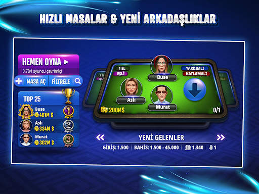 101 Yüzbir Okey Extra - Online screenshot 10