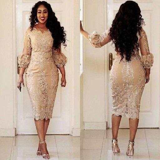 9ja Lace Short Gown Styles. screenshot 15