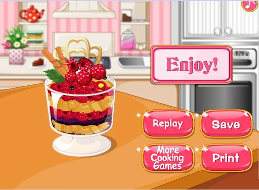 Cooking cake  ice cream game screenshot 4