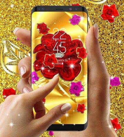 Wonderful Flowers Roses images Gif screenshot 4