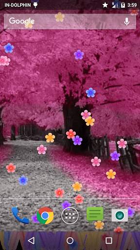 Blossom Live Wallpaper - My Flower LWP screenshot 1