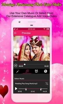 Marriage Anniversary Photos Video Maker скриншот 2