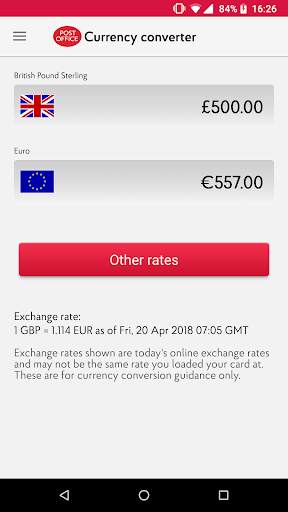 Post Office Travel Money Card screenshot 6