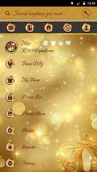 GO SMS PRO CROWN THEME screenshot 5