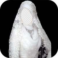 Hijab Wedding Photo Frames on 9Apps