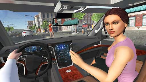 Car Simulator Escalade Driving screenshot 5