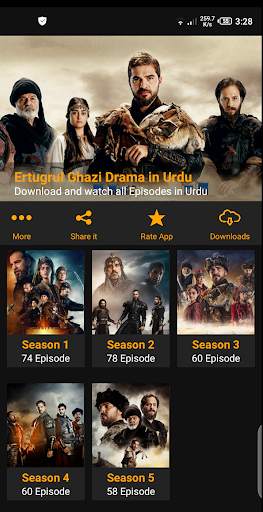 Ertugrul Ghazi in Urdu  - Download All 5 Seasons screenshot 2