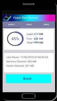 Hyper RAM Booster screenshot 1