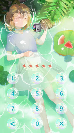 AppLock Live Theme Midsummer – Paid Theme screenshot 1