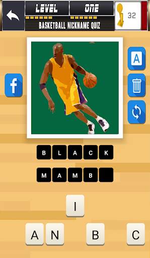 Basket julukan kuis screenshot 1