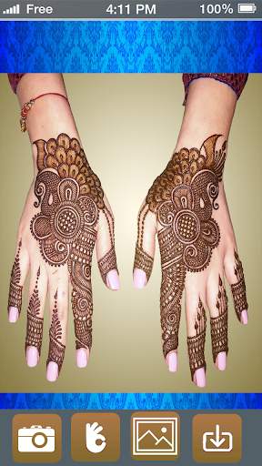 Mehndi Design Photo Editor - H screenshot 8