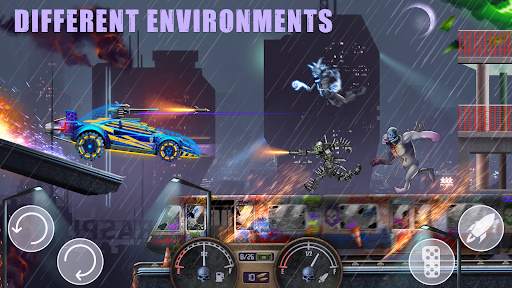 Zombie Hill Racing: Earn Climb screenshot 4