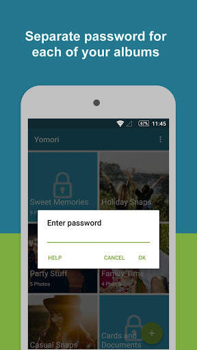 Yomori - Lock Private Photo Albums screenshot 3