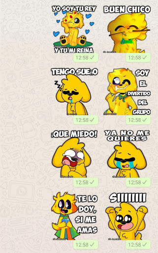 pegatinas de Mikecrack para WhatsApp 2021 screenshot 5