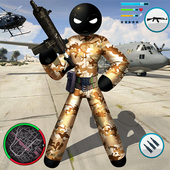 US Army Stickman icon