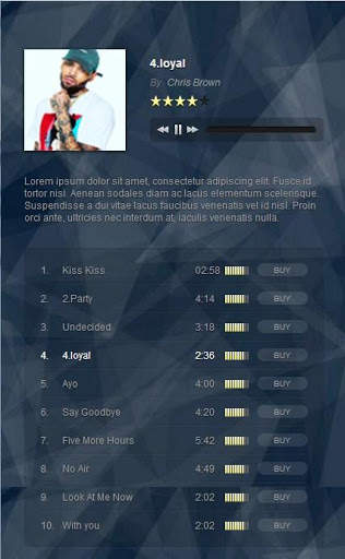 Chris Brown Say Goodbye Song screenshot 4