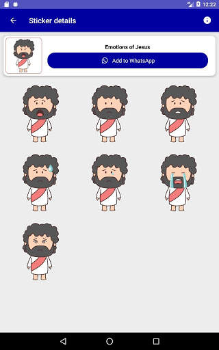 Christian WAStickerApp - Bible Stickers Free screenshot 13
