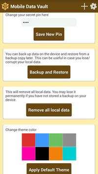 Mobile Data Vault screenshot 8