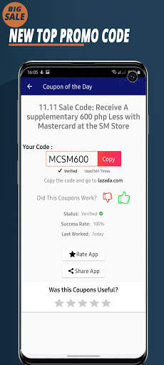 Coupons For Lazada & promo codes screenshot 5