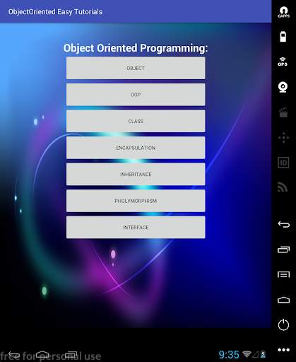 Object Oriented Easy Tutorial OOP скриншот 6