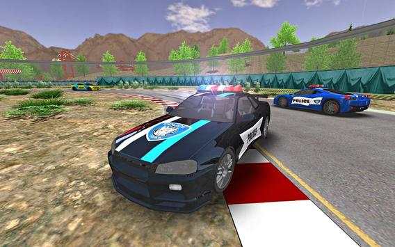 Police Drift Car Simulator Driving 3D screenshot 8