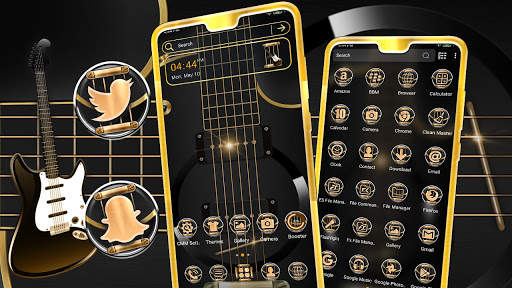 Electric Guitar Launcher Theme screenshot 1