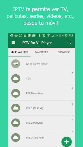 IPTV Manager para VL Player screenshot 1