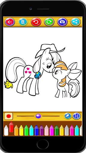 Princess Unicorn : Coloring book for children screenshot 7