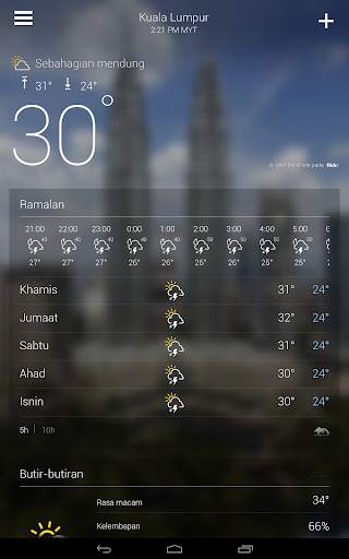 Cuaca Yahoo screenshot 18