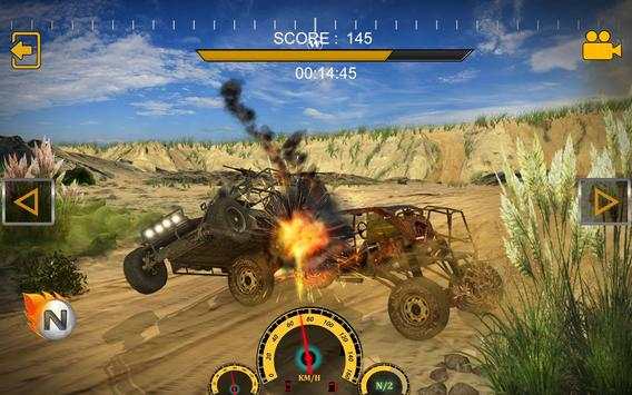 Multiplayer Buggy Car Racing: Desert Shootout screenshot 3
