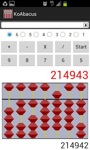 KoAbacus - Mental Arithmetic screenshot 2