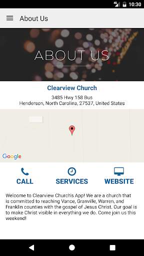 Clearview Church App 5 تصوير الشاشة