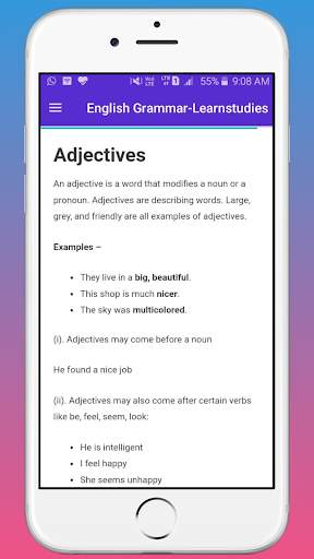Basic English Grammar 5 تصوير الشاشة
