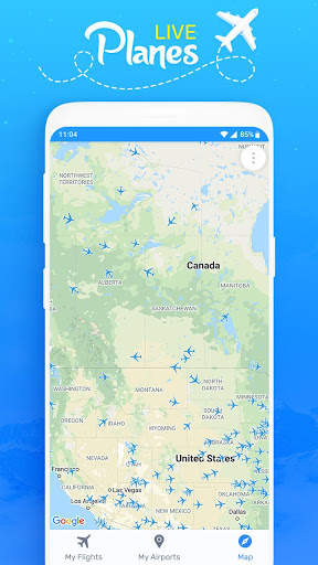 Live Flight Tracker - Planes Live & Radar screenshot 1