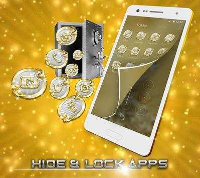 Golden Butterfly  Luxury Launcher screenshot 6