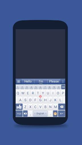 ai.keyboard theme for Facebook screenshot 1